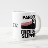 Freudian Slipper aangepaste mok (Voorkant rechts)