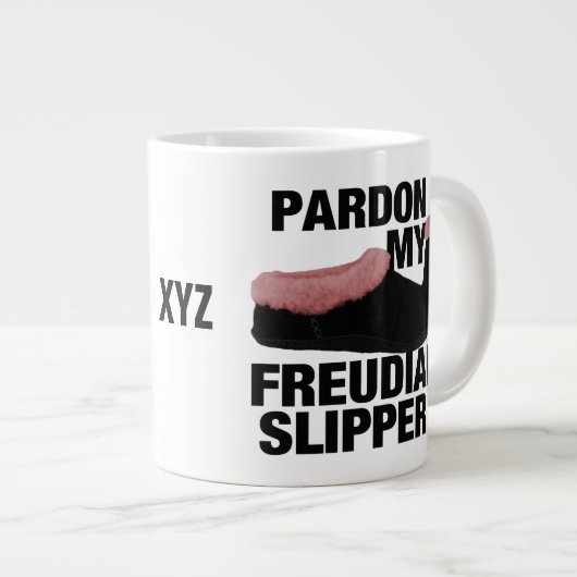 Freudian Slipper aangepaste mok (Voorkant rechts)