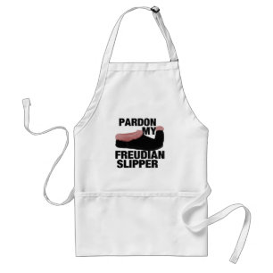 Freudian Slipper aprons Standaard Schort