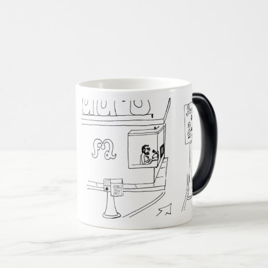 Freud's Fast Analysis-mok Magische Mok (Voorkant rechts)