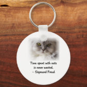 Freud's kat sleutelhanger (Voorkant)
