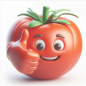 Freue dich auf einen schönen Tag Sticker (Voorkant)