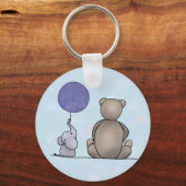 freunde Postkarte Sleutelhanger (Achterkant)