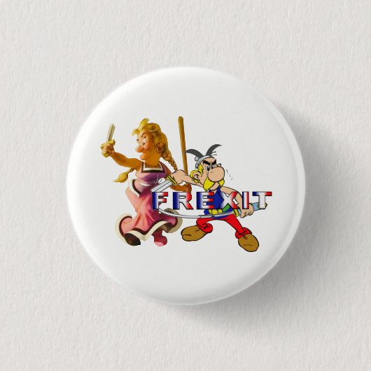 frexit ronde button 3,2 cm (Voorkant)