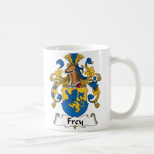 Frey Family Crest Koffiemok (Rechts)