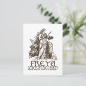 Freya Briefkaart (Staand voorkant)