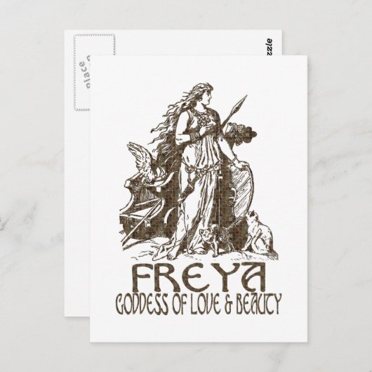 Freya Briefkaart (Voorkant / Achterkant)