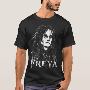 Freya de Godin van liefde vruchtbaarheid T-shirt