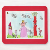 Freya Drawing Mousepad Muismat (Voorkant)