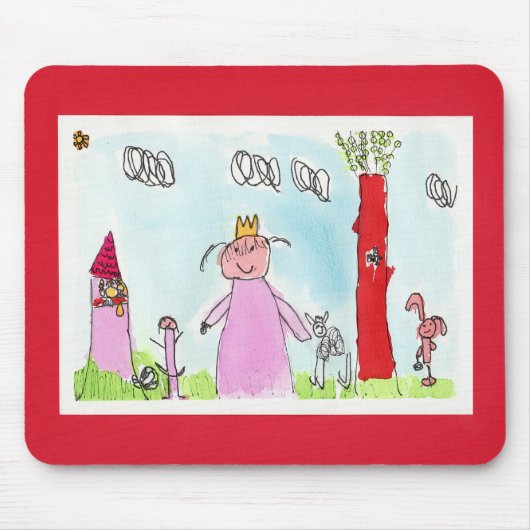 Freya Drawing Mousepad Muismat (Voorkant)