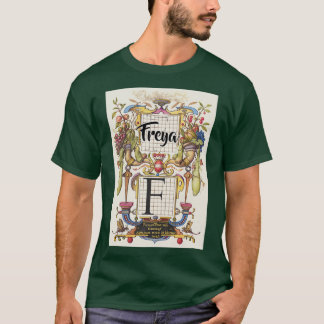 Freya en Moderne Calligrafie Crafter Garde T-shirt