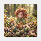 Freya Herfst Elf Magneet (Voorkant)