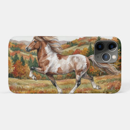 Freya Icelandic Horse in Autumn Forest Case-Mate iPhone Case