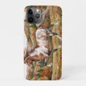 Freya IJslands paard in herfstbos Case-Mate iPhone Case (Achterkant)