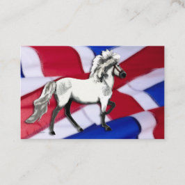 Freya IJslandse paarden Visitekaartje