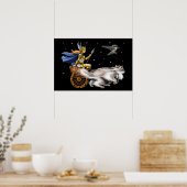 Freya Noorse mythologie godin Poster (Keuken)