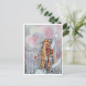 Freya Spinning the Clouds door Helen Stratton Briefkaart (Staand voorkant)