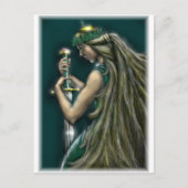Freya van David Barlow Briefkaart (Voorkant)