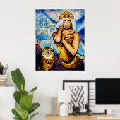 Freya van Lisa Iris Poster (Thuiskantoor)