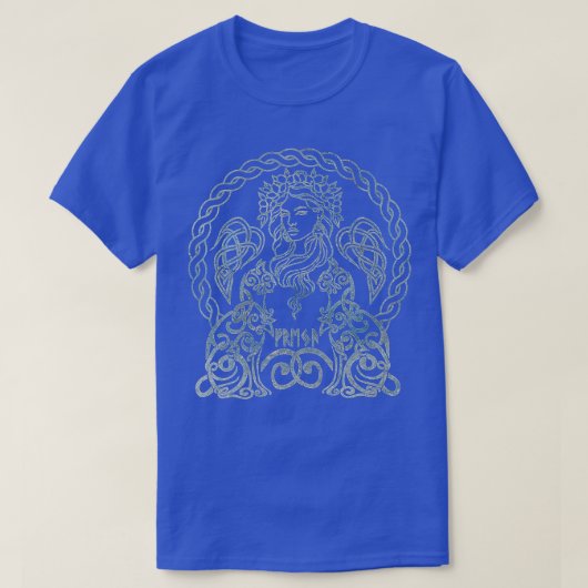 Freya Viking Goddess Freyja Norse Mythology Celtic T-shirt (Design voorkant)