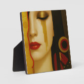 Freya's golden tears with dark hair fotoplaat (Voorkant)