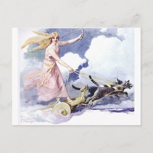 Freyja Briefkaart (Voorkant)