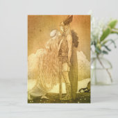 Freyja en Svipdag van John Bauer 1911 Kaart (Staand voorkant)