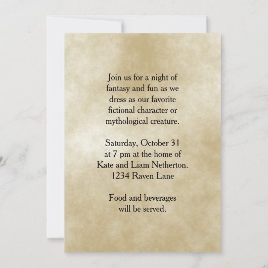 Freyja en Svipdag van John Bauer 1911 Kaart (Achterkant)