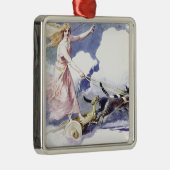 Freyja Metalen Ornament (Rechts)