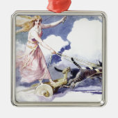 Freyja Metalen Ornament (Voorkant)