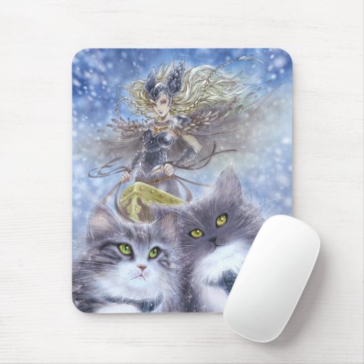 Freyja Mousepad Muismat (Met muis)