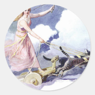 Freyja Ronde Sticker