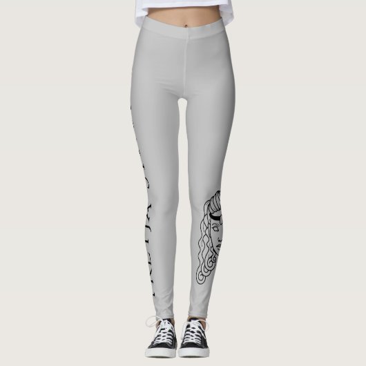 freyja strong norse workout yoga viking leggings (Voorkant)