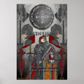 Freyjr Queen Silver Shieldmaidens Poster (Voorkant)