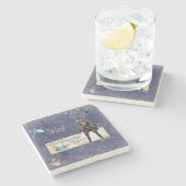 Freyr Blot Blessing Marble Altar Foci Stenen Onderzetter (Zijkant)