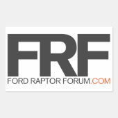 FRF Clean Sticker (Voorkant)