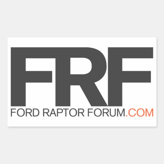 FRF Clean Sticker (Voorkant)