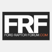 FRF Clean Sticker (Voorkant)