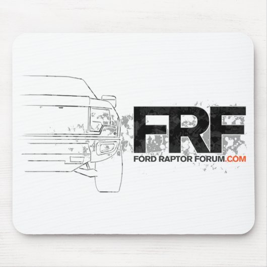 FRF Grunge Mousepad Muismat (Voorkant)