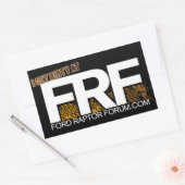 FRF Mud Tread Sticker (Envelop)