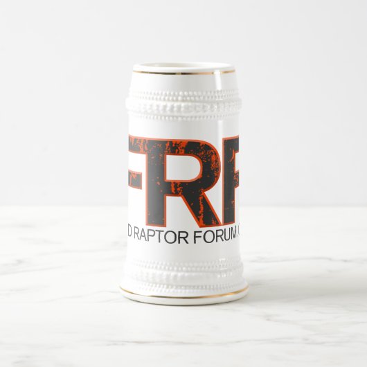 FRF Oranje Badge Stein Bierpul (Center)