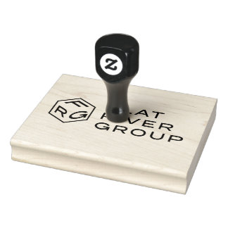 FRG Logo Rubber Stamp, 5 inch breed Rubberstempel