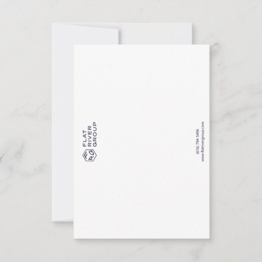 FRG Notecard met envelop, 3,5 inch x 5 inch Notitiekaartje (Voorkant)