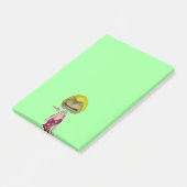 frgface blonde meisje post-it® notes (Schuin)