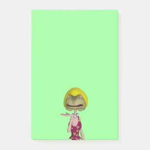 frgface blonde meisje post-it® notes