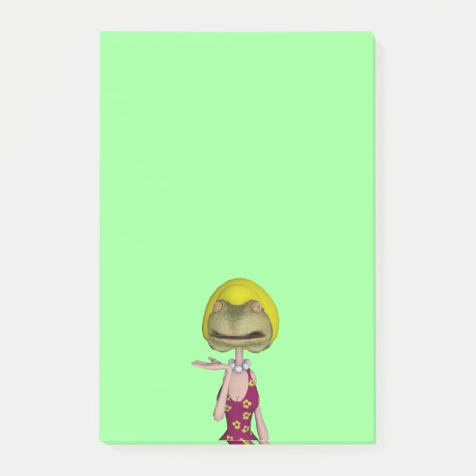 frgface blonde meisje post-it® notes (Voorkant)