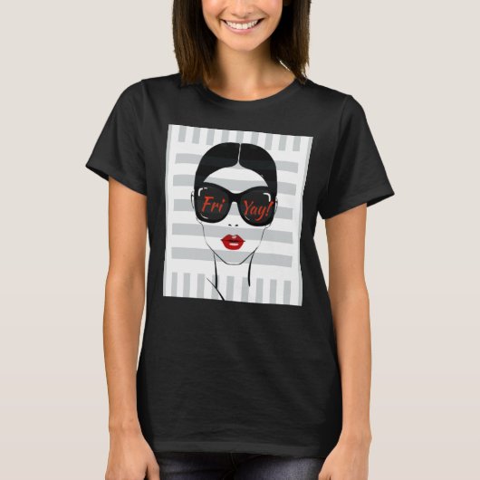 Fri-Yay Basic T-Shirt (Voorkant)