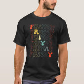 Fri Yay Groovy Teachers Weekend Day Of The Week Te T-shirt (Voorkant)