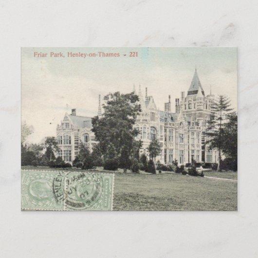 Friar Park Briefkaart #1 (Voorkant)
