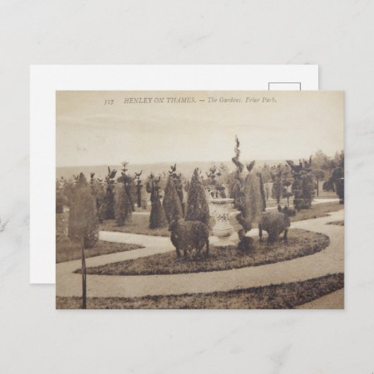 Friar Park Briefkaart #3 (Voorkant / Achterkant)